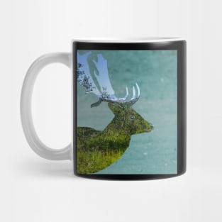 Camouflaged Deer Mug